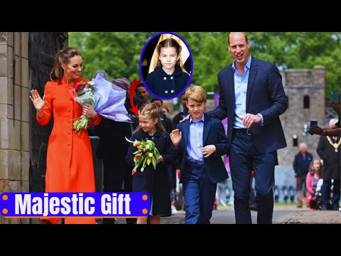 GOOD NEWS FOR PRINCESS! King Charles Presents A Majestic Gift To Princess Charlotte