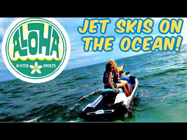 JET SKIS ON THE OCEAN! ALOHA WATERSPORTS Cherry Grove, SC 