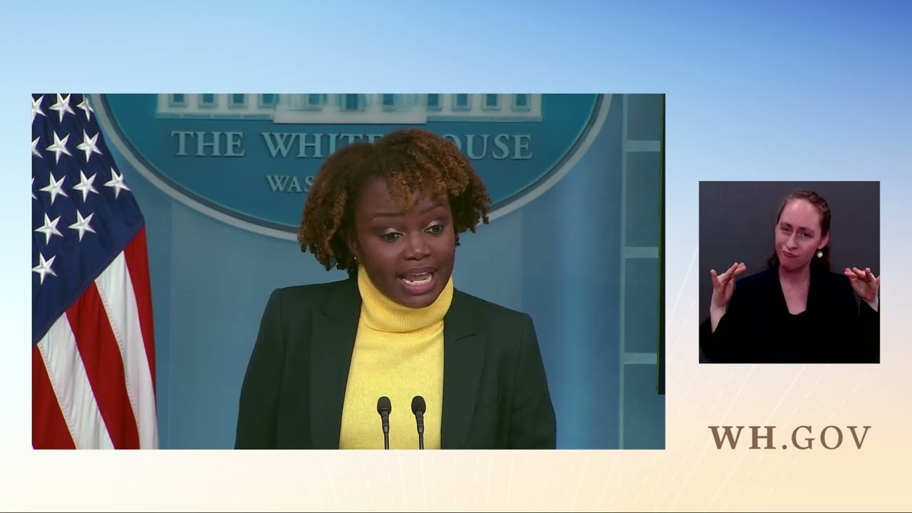 Press Gaggle by Press Secretary Karine Jean-Pierre En Route ...