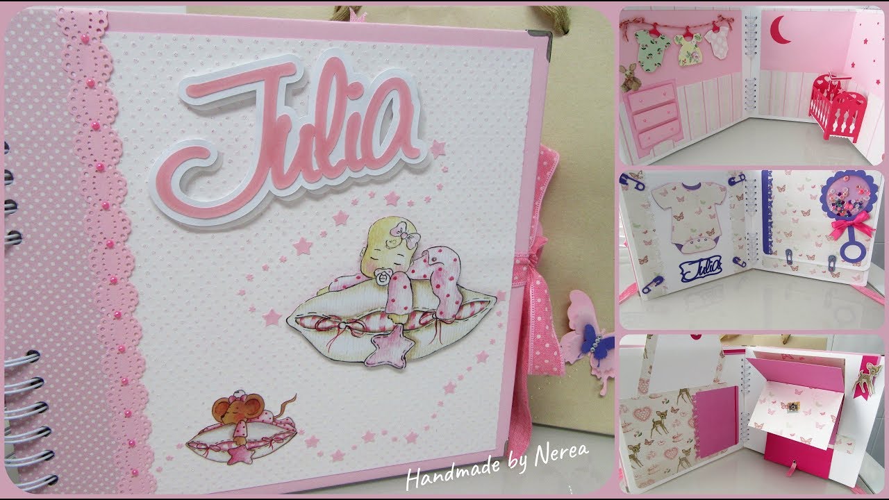 Álbum para fotos bebé niña - Dayka / First Edition - Scrapbooking