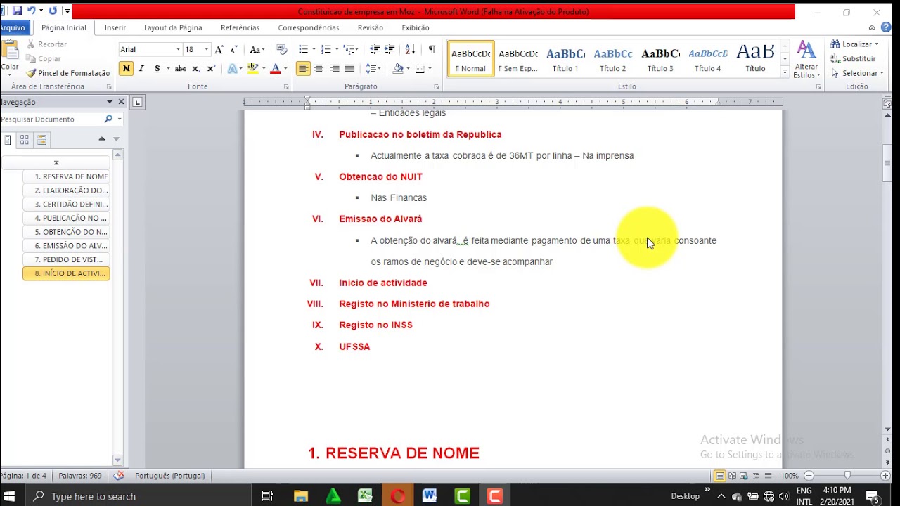 8 Passos para abrir ou licenciar empresa em Mocambique-Boca livre