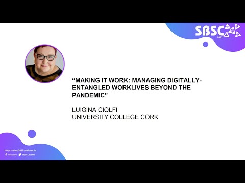 SBSC 2021 - Abertura e Keynote: Luigina Ciolfi