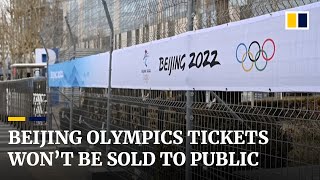 Tickets to Beijing Winter Olympics will not be sold to public amid Omicron fears