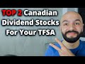 TOP 2 Canadian Dividend Stocks For Your TFSA 2022 | Canadian Passive Income