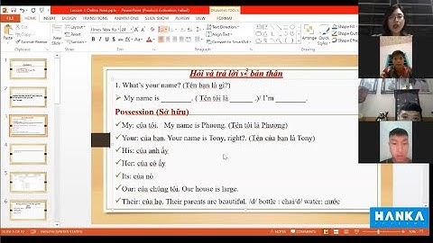 Khóa học tiếng Anh trực tuyến trên nền tảng ZOOM