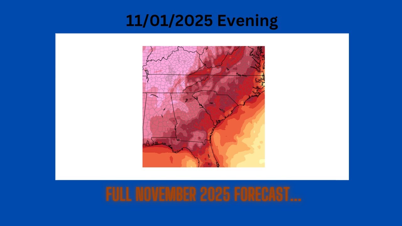 Our Full November 2025 Forecast... - YouTube