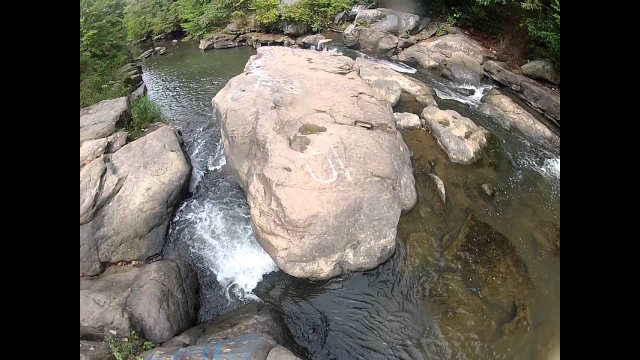 Blue hole pa 9112 jump to mid rock YouTube