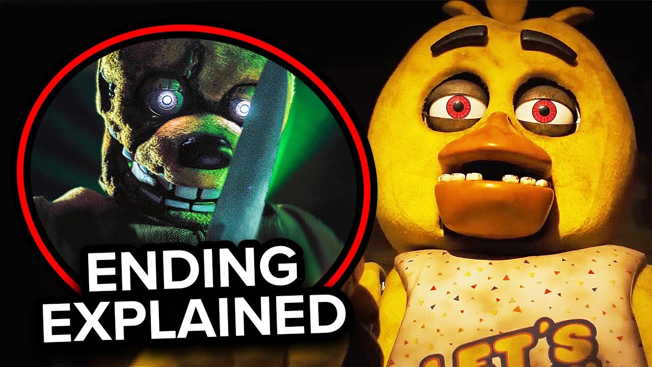 What happens in the FNAF post-credits scene?
