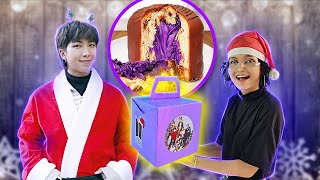 FIZ O PANETONE DO BTS (FICOU BOM?) | Frost!