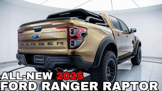 2025 Ford Ranger Raptor Unveiled  Could it be the most powerful pickup?