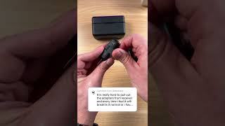 How to Properly Take On & Off the DJI Wireless Mic Adapters!