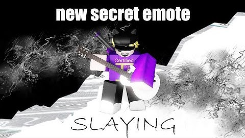 NEW Slaying emote showcase [item asylum]