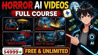 Create Viral AI Horror Videos FREE 👻 | Complete AI Horror Course 2026