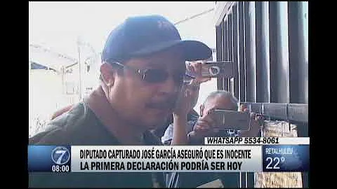 Diputado Jos Conrado Garca asegur ser inocente