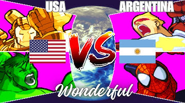 Marvel vs Capcom - Caponte (USA) vs javiacost (Argentina) - Dec 12