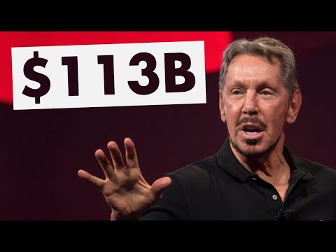 Video: Kolik peněz udělal Larry Ellison za poslední rok?