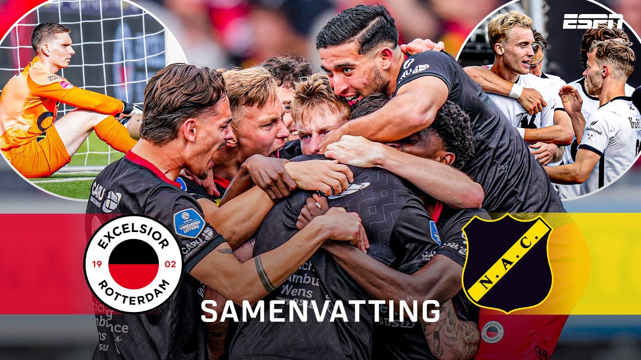 😱 EXCELSIOR poetst achterstand weg na HATTRICK Troy PARROTT 🤯 | Samenvatting Excelsior - NAC Breda