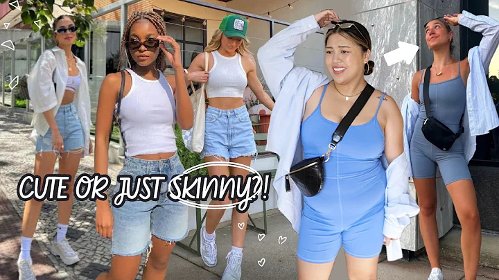 IS IT CUTE OR IS SHE JUST SKINNY?!! *trendy summer outfits* - DayDayNews