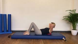 Supine Back Extension With Ball