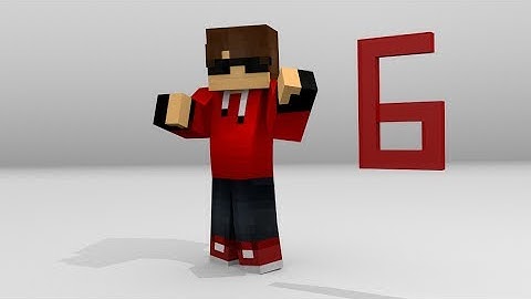 How To Build A Minecraft CHaracter Rig In Blender - Part 6