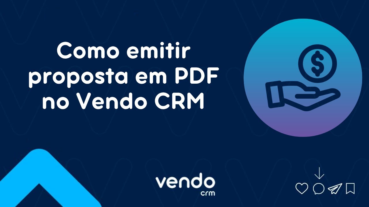 Como configurar e emitir sua proposta em PDF no Vendo CRM