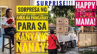 SORPRESA NG ANAK NA PANGANAY PARA SA KAARAWAN NG NANAY!