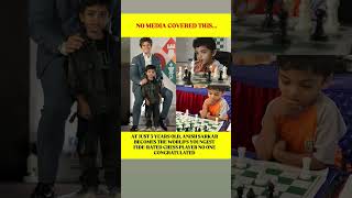 AT JUST 3 YEARS OLD, ANISH SARKAR BECOMES THE WORLD'S YOUNGEST