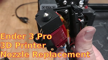 Ender 3 Pro 3D Printer Nozzle Replacement