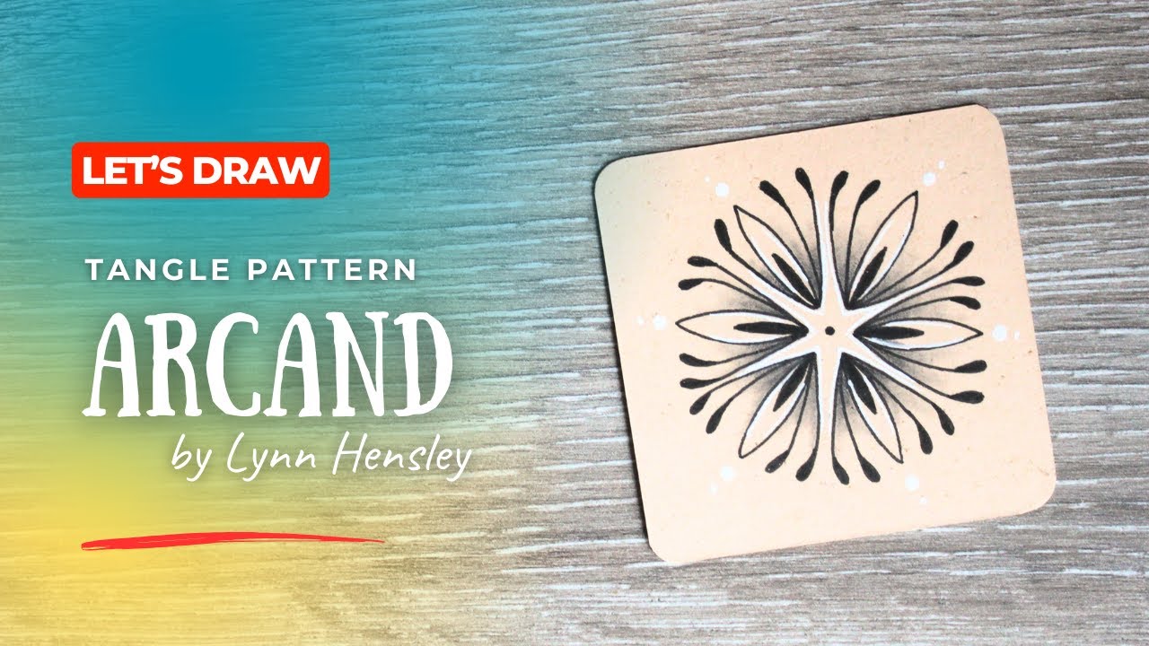 Mastering a New Tangle for Beginner Artists || Easy and Beautiful Drawing