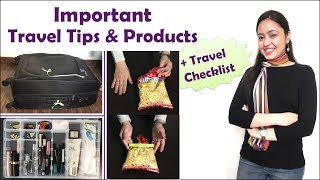 Smart Travel Tips & Essentials | Travel Checklist | Things To Carry While Travelling | Her Fab Way