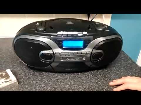 auna boombox bluetooth