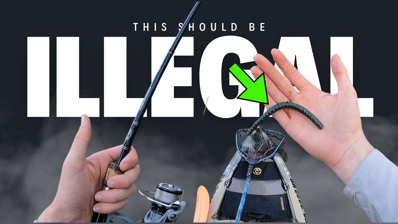 BIG Bass CAN’T resist the WACKY Worm (DON’t believe me WATCH This!!)