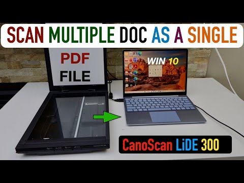 Canon Canoscan Lide 300 Scan To PDF