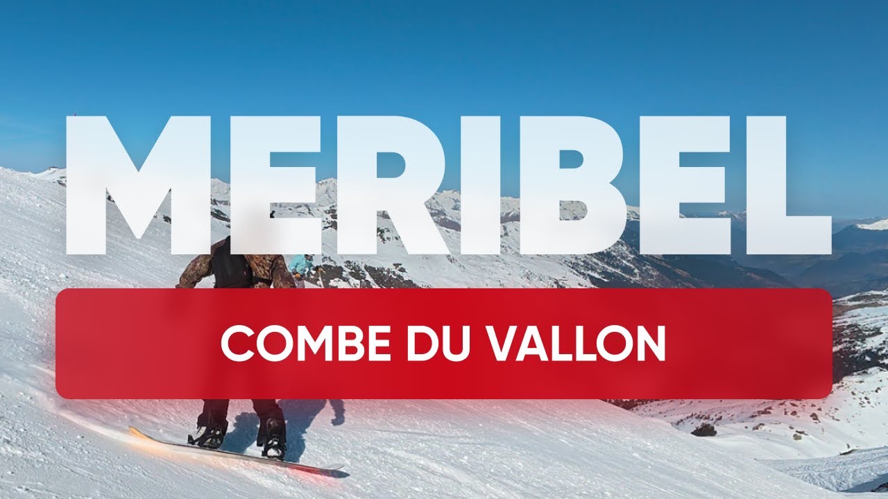 Combe du Vallon (Red), Meribel Ski Resort, 3 Valleys, France