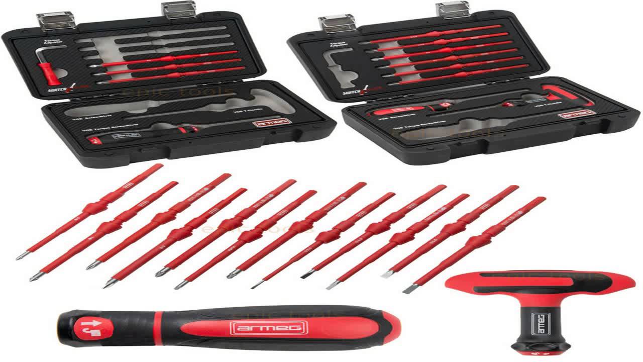 Precision Series Interchangeable Blade Sets 9 pc. e box set in storage box