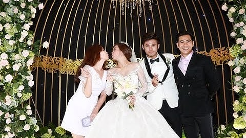 Đám cưới Vũ Ngọc Ánh - Anh Tài: Dàn sao Việt rạng rỡ đi ăn cưới, cô dâu chú rể ngập tràn hạnh phúc