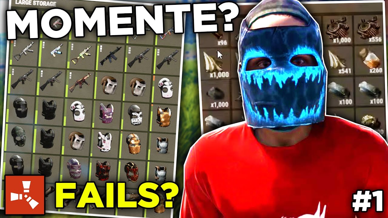 RUST FAIL-URI + MOMENTE FUNNY / PVP - PART 1 - YouTube