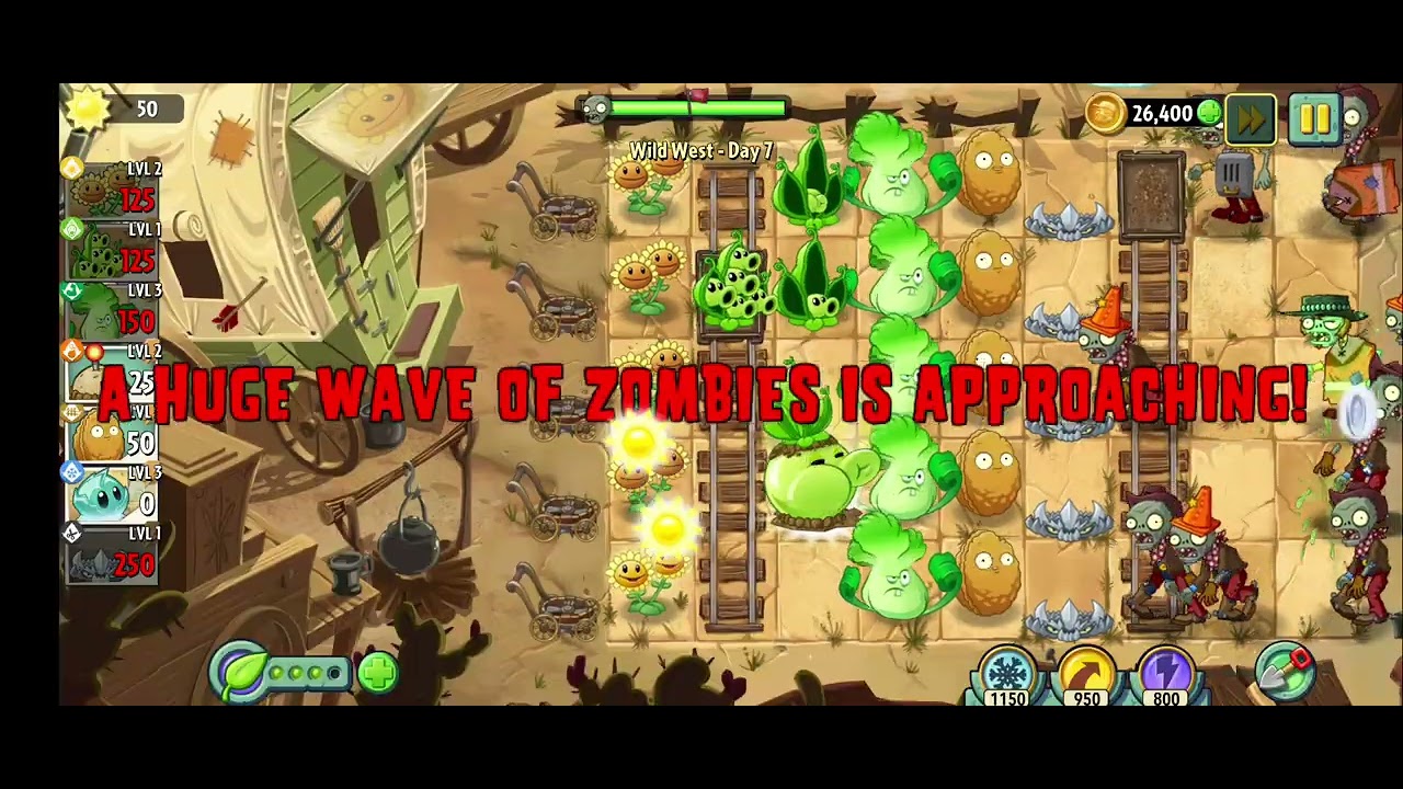 100day Plants vs. Zombies 2