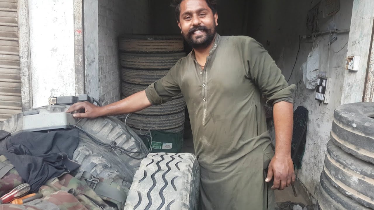 How to Repair Truck Tire Truck tyre repair YouTube