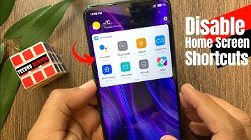 How to Disable Home Screen Shortcuts in Redmi Note 9 Pro