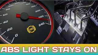 ABS WARNING LIGHT ON? FIX IT IN 3 EASY STEPS | C1021 Right Front Wheel Speed Sensor Circuit