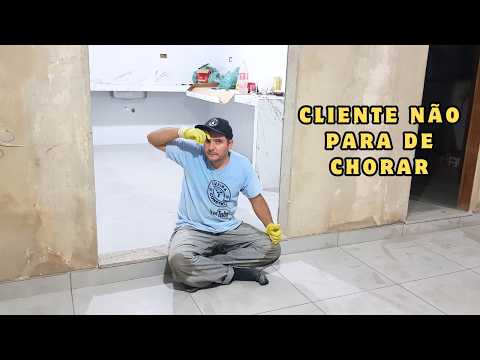 40 anos que cliente sonha em reformar sua casa! Pedreiro realiza!