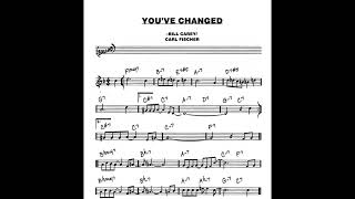 You’ve Changed Bill Carey Carl Fischer Piano