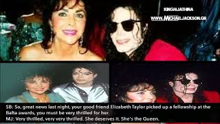 Michael Jackson Rare on Liz Taylor She is the Queen