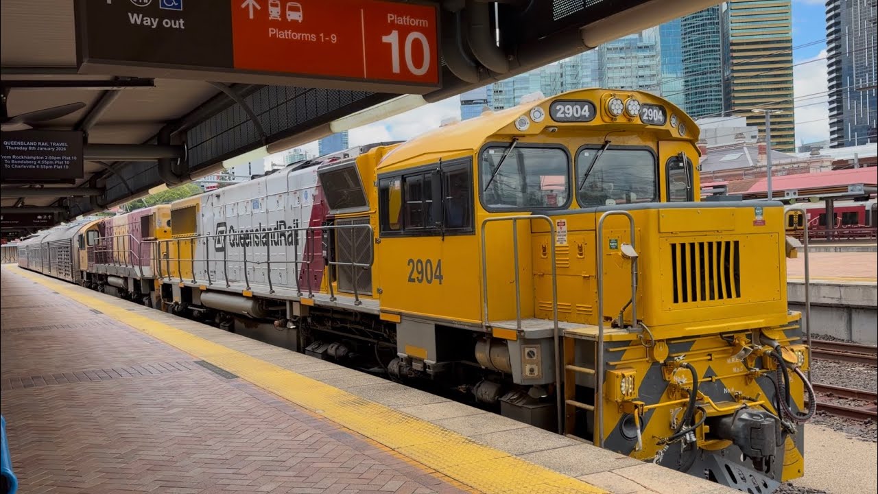 Westlander Gatton to Roma Street trip