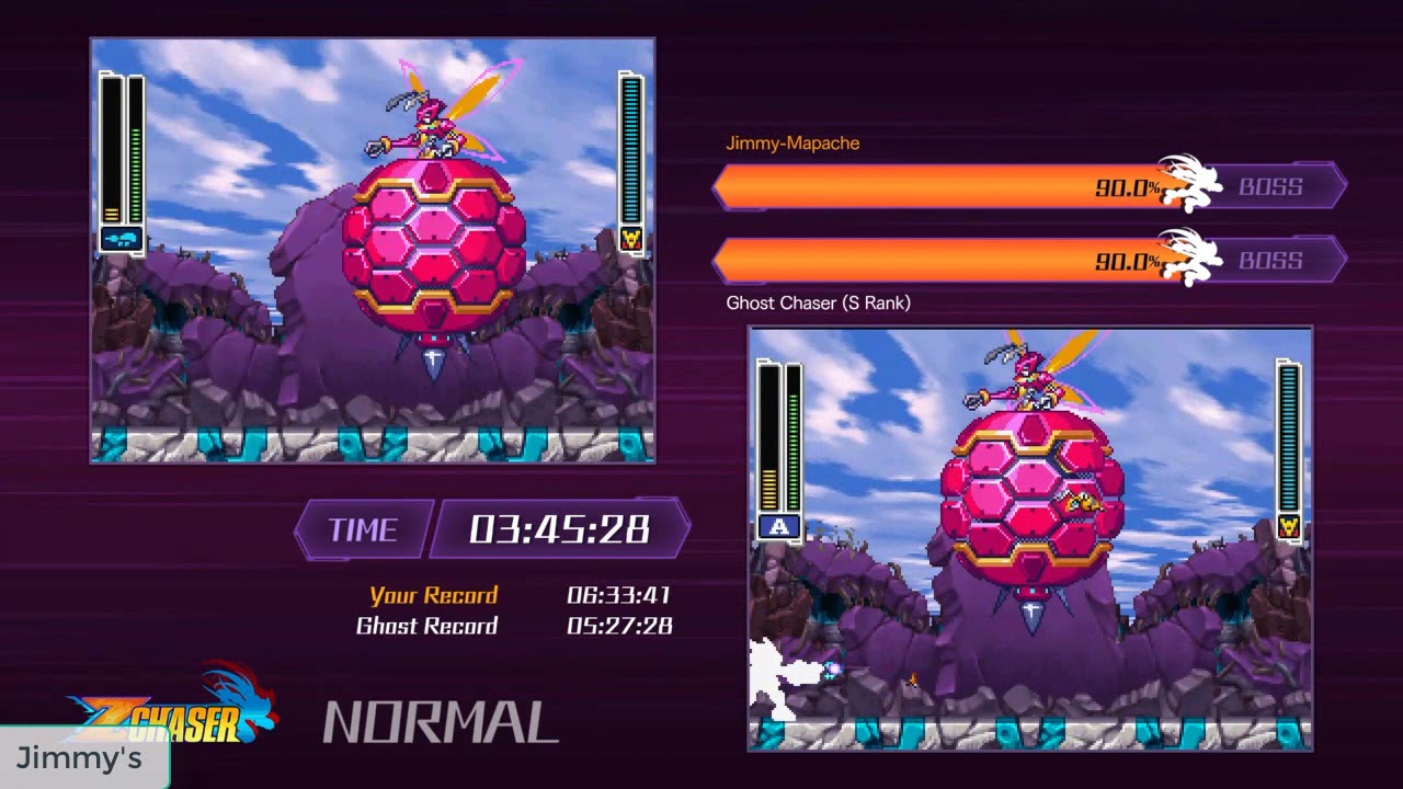 Megaman ZX Advent (Legacy Collection) - QueenBee Z Chaser Rank S