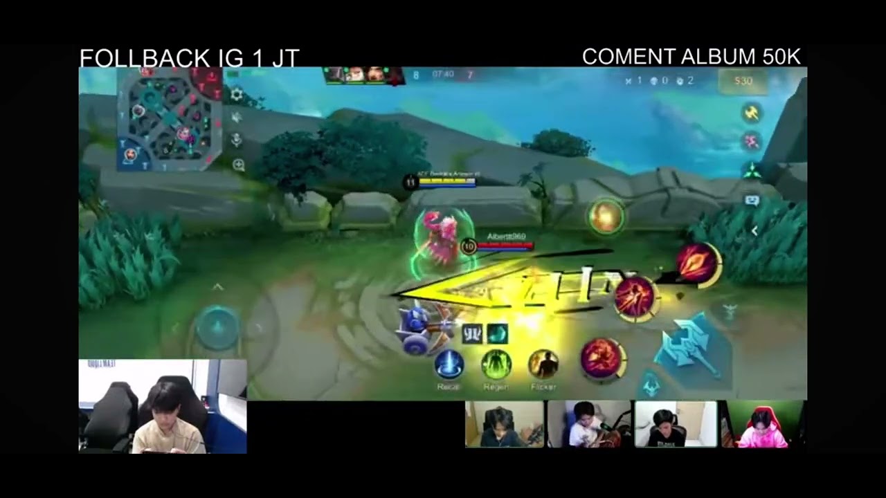 Aeronsiki rank nabrak evos MPL