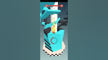 Stack Ball 3D - Gameplay  #Gaming #iOSGameplay #asmrgames #androidgames #asmr #Shorts #funny