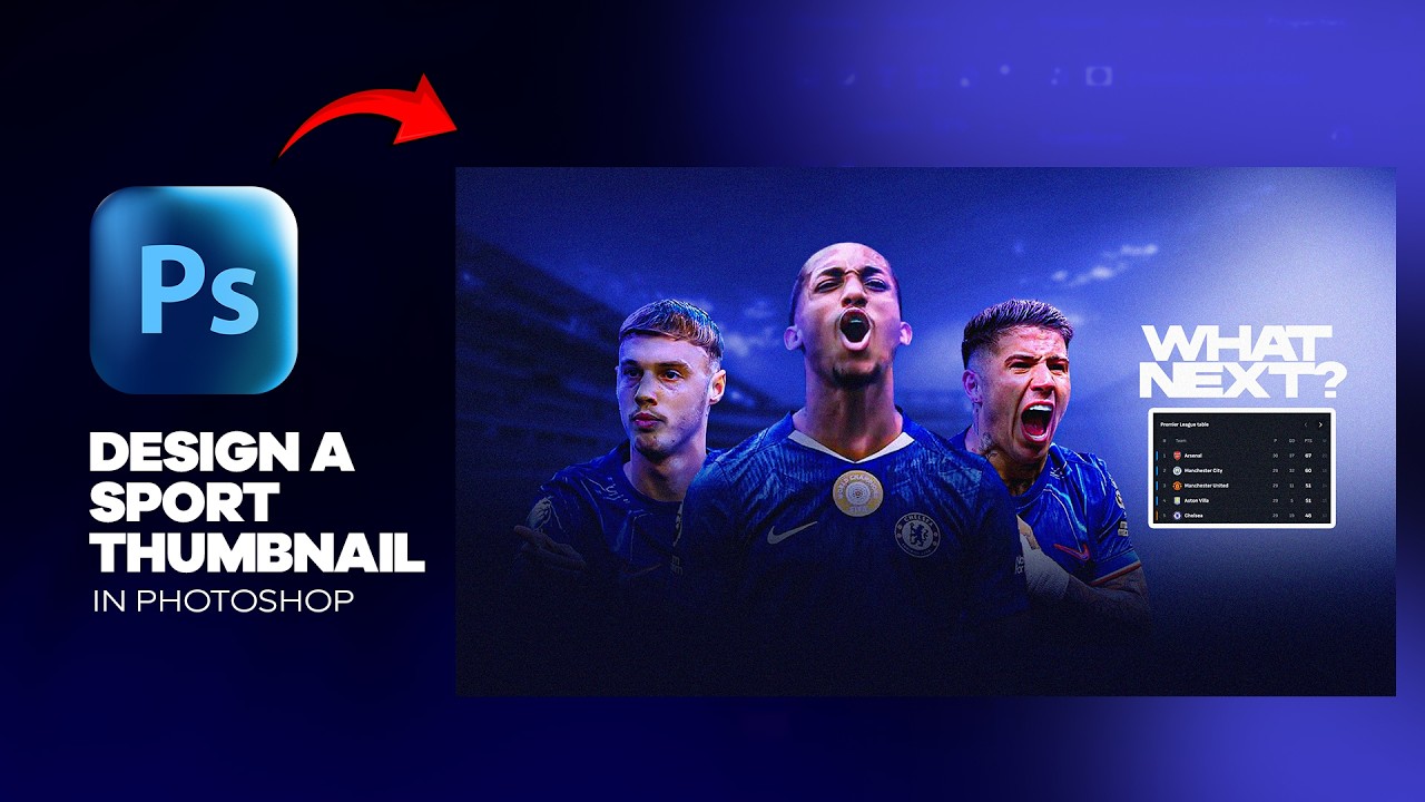 Сделайте ваши спортивные миниатюры яркими: 5 основных приемов Photoshop