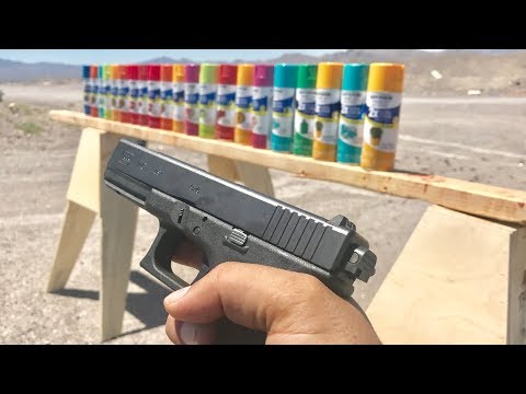 GLOCK 17C spray paint art